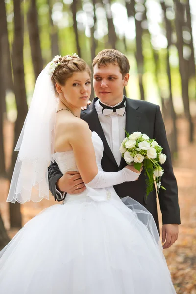 Romantik Düğün çifti — Stok fotoğraf