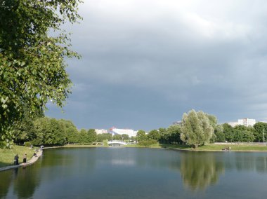 Şehir parkında yaz