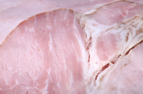 Skinka kött som livsmedel bakgrund — Stockfoto