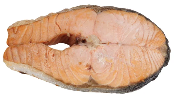 Filete de salmón aislado —  Fotos de Stock