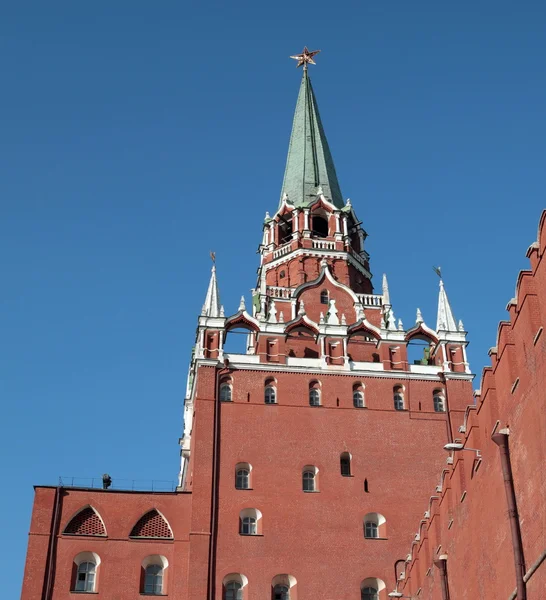 Πύργος του Κρεμλίνου σε φόντο ουρανού — Φωτογραφία Αρχείου