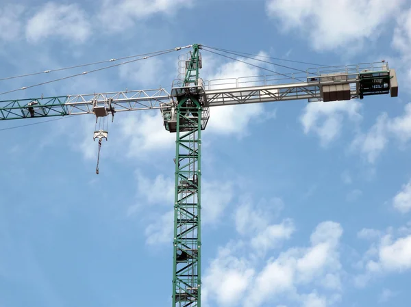 Crane tower on sky background Royalty Free Stock Photos