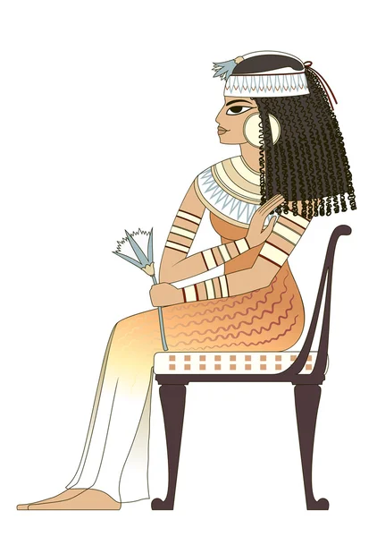 Arte egizia antica — Vettoriale Stock