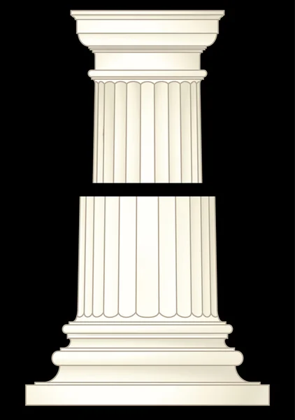 Klassische Kolumne — Stockvektor