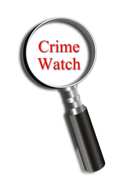 Crime Watch. — Stock Photo, Image