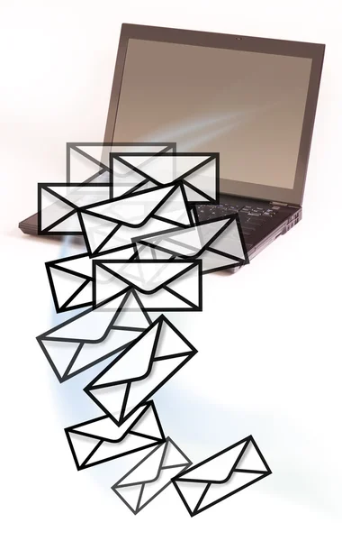 Computer Mail. — Stock Photo, Image