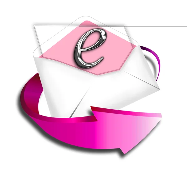 E-Commerce Mail. — Stockfoto