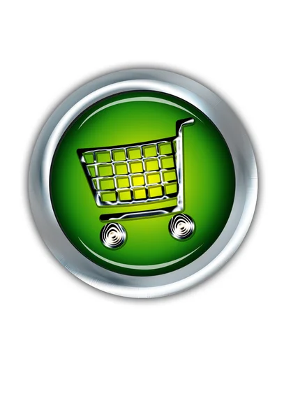 E-Commerce Button. — Stock Photo, Image