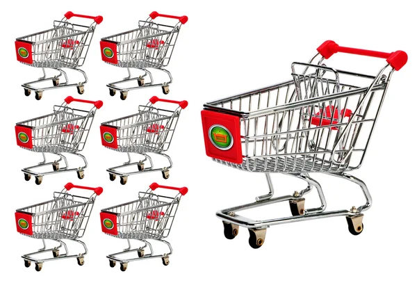 E-commerce koszyka. — Zdjęcie stockowe