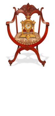 Time and Chair clipart