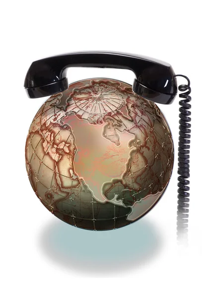 Telefonare al mondo . — Foto Stock