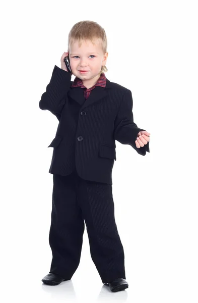 Little businessman — Stock Photo, Image