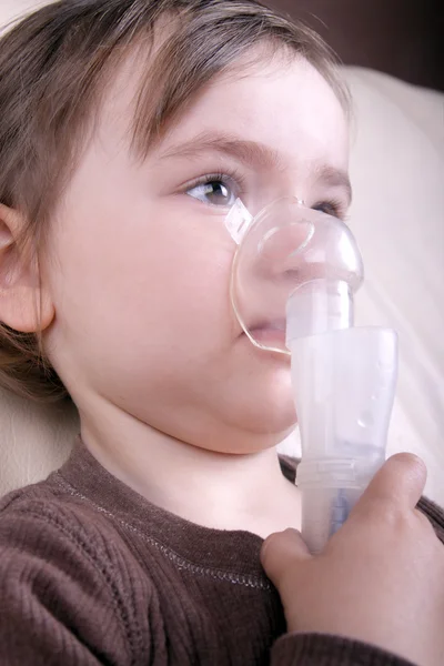 Asma - inhalación — Foto de Stock