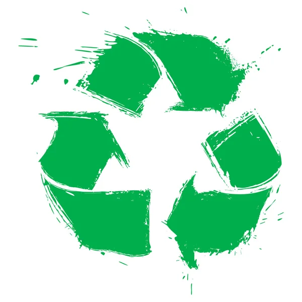 stock vector Recycling symbol