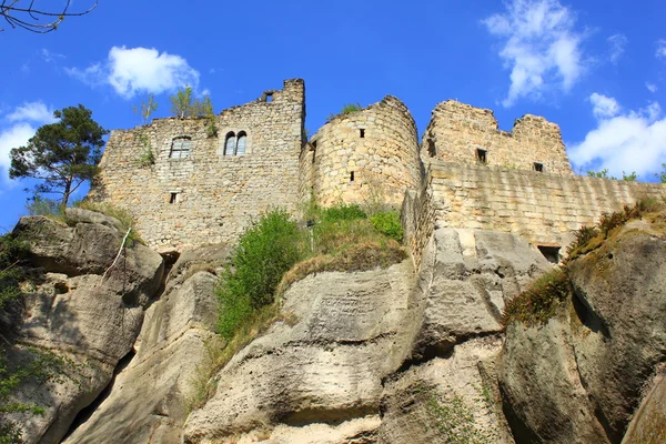 Castillo en Oybin — Foto de Stock