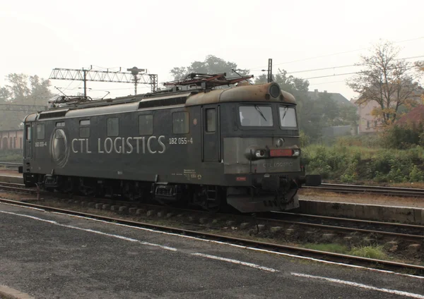 Locomotiva de carga — Fotografia de Stock