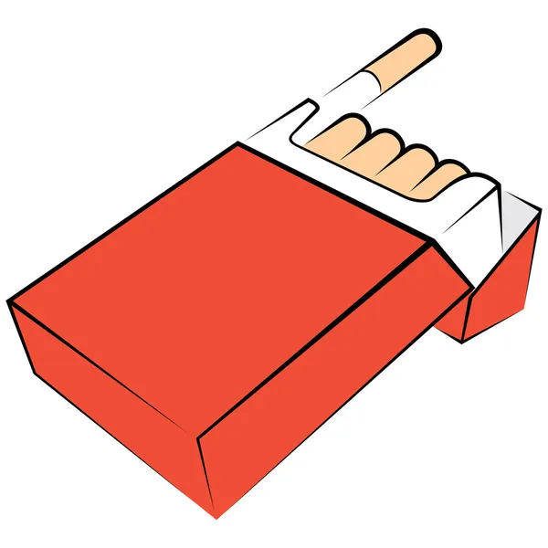 Paquete de cigarrillos — Archivo Imágenes Vectoriales
