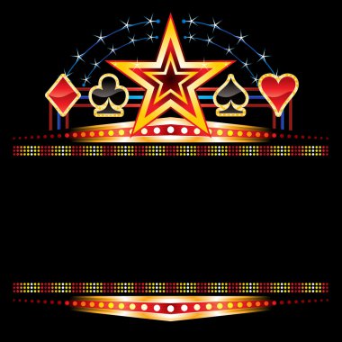 Casino neon clipart