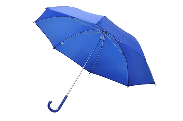 蓝色雨伞 — 图库照片