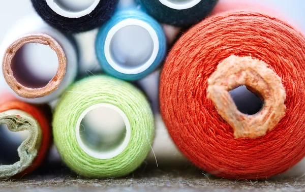 Sewing spools — Stock Photo, Image