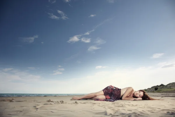 Summer beach — Stock Photo, Image