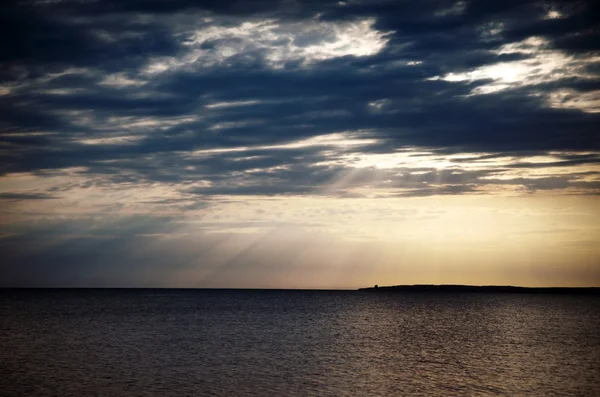 Stock image Sunset at the sea