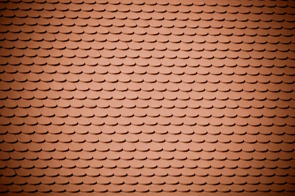 stock image Red clay roof tile background