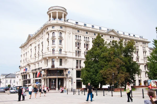 ポーランドのワルシャワ首都のブリストル ホテル — ストック写真