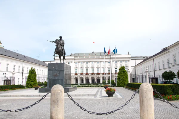Pałac Prezydencki w Warszawie, Polska — Zdjęcie stockowe