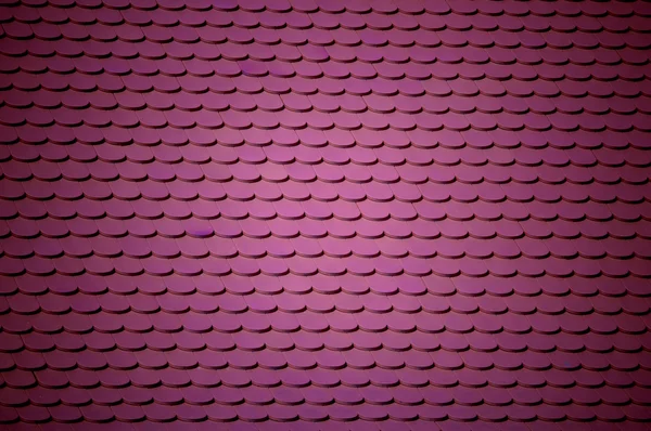 Pink violet clay roof tile background — Stock Photo, Image