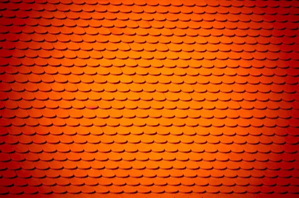 Orange clay roof tile background — Stock Photo, Image