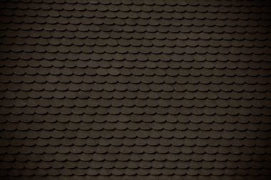 karanlık kil Çatı döşeme arka planı