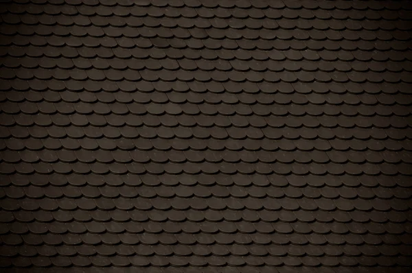 Gliny ciemny dach dachówka tło — Zdjęcie stockowe