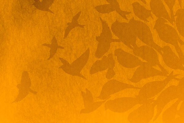 Orange bird abstract background or texture — Stock Photo, Image