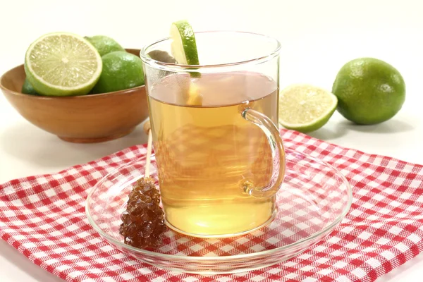 Herbata świeżej cytryny — Zdjęcie stockowe