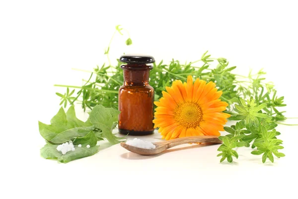 Homeopatia z kuleczek — Zdjęcie stockowe