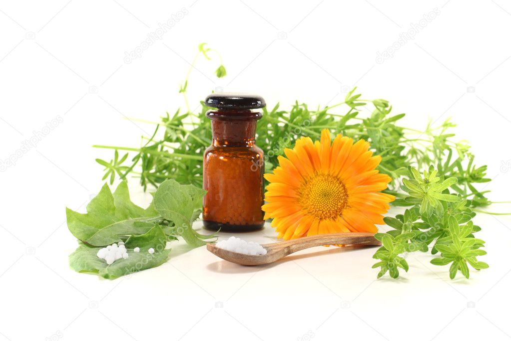 Homeopathy with globules