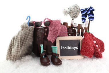 Winter holidays clipart