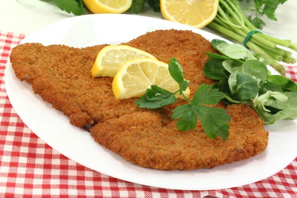 Wiener Schnitzel — Foto Stock