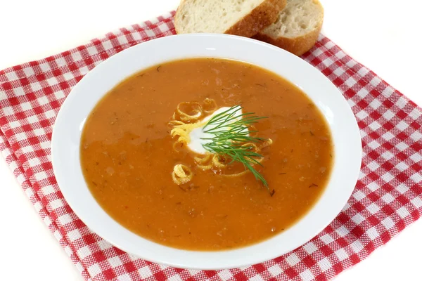 Zupa krem homara — Zdjęcie stockowe