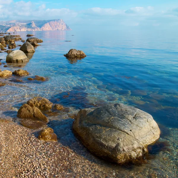 Pedras à beira-mar — Fotografia de Stock