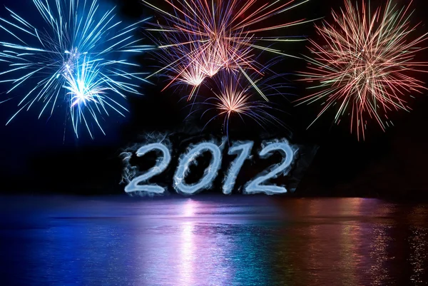 Felice anno nuovo 2012 . — Foto Stock