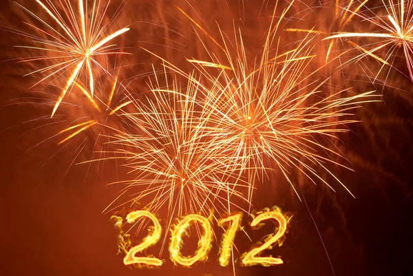 Gelukkig Nieuwjaar 2012. — Stockfoto