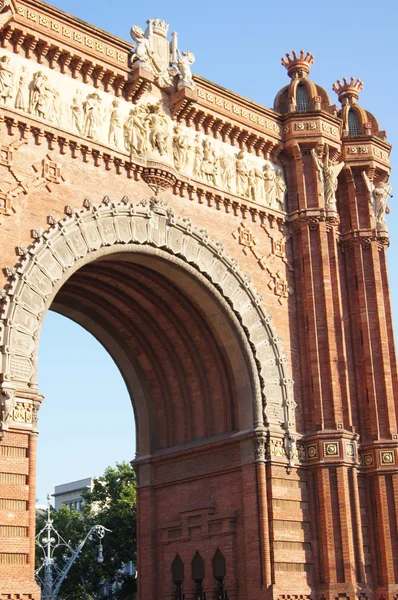 Старая архитектура Барселоны — стоковое фото