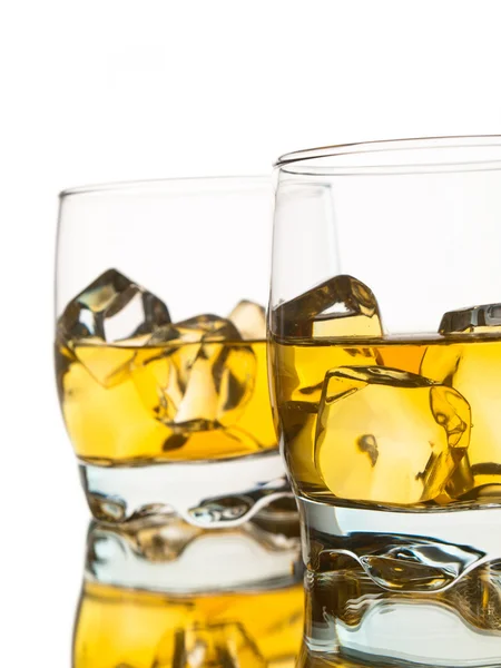 Twee whisky 's — Stockfoto