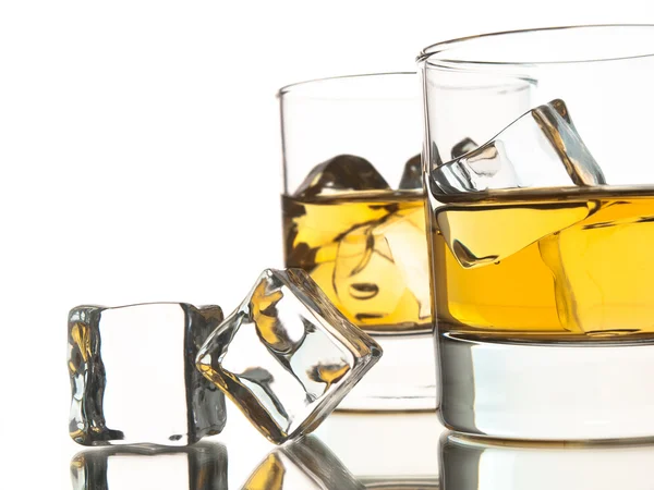 Două whisky-uri — Fotografie, imagine de stoc