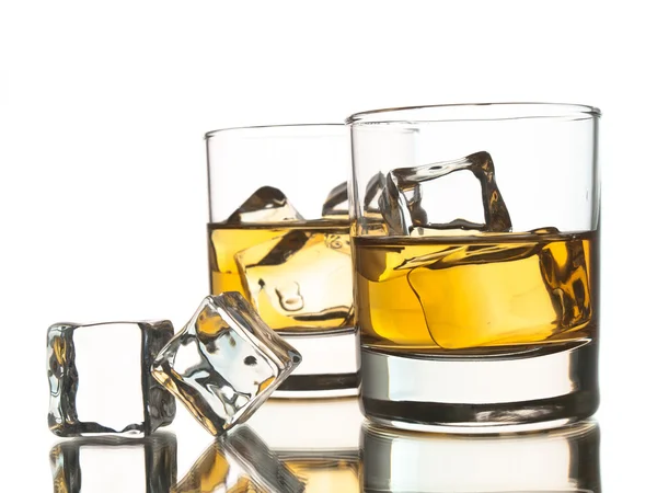 Twee whisky 's — Stockfoto