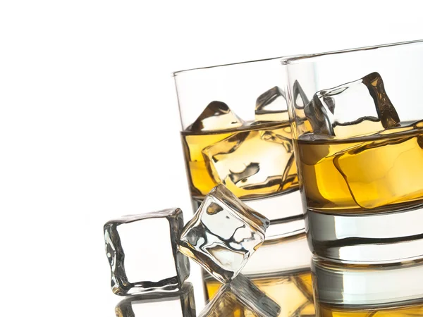 Two whiskeys — Stock Photo, Image