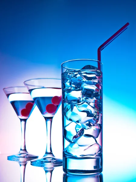 Tre cocktails — Stockfoto