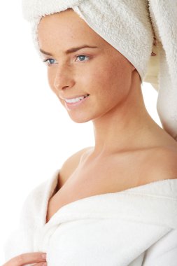 Spa woman clipart